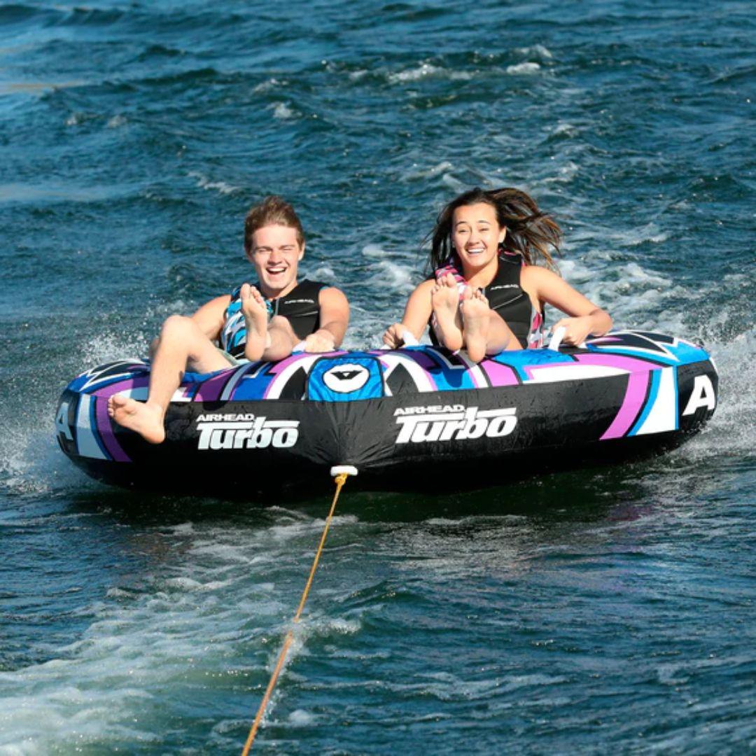 Airhead Turbo Blast 2 Rider Towable Tube